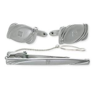 anzj サンイーグル SUN EAGLE カフス ネクタイピン セット K10WG