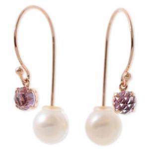 WISP ピンクゴールド ピアス 彼女 プレゼント ウィスプ 誕生日 レディース 卒業式 入学式 プ...