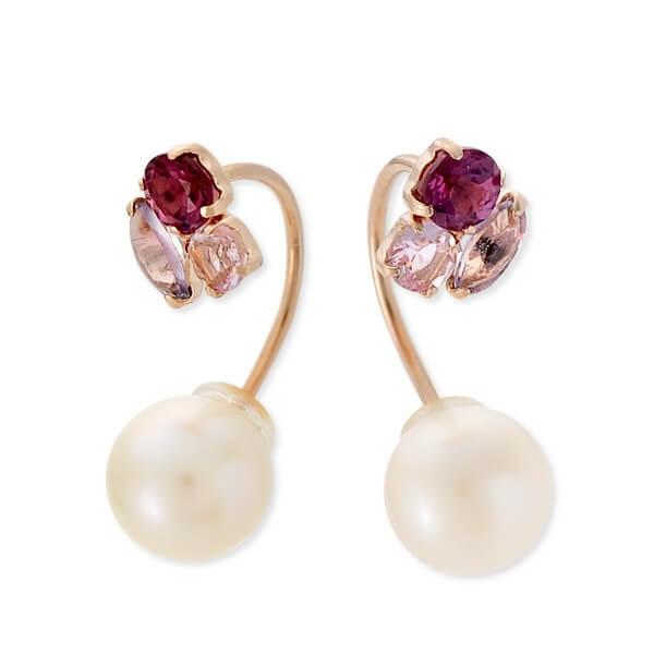 WISP ピンクゴールド ピアス 彼女 プレゼント ウィスプ 誕生日 レディース 卒業式 入学式 プ...