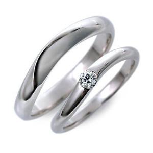 プラチナ マリッジリング 結婚指輪 ペアリング ダイヤモンド 名入れ 刻印 ペア プレゼント ジェイ...