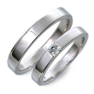 プラチナ マリッジリング 結婚指輪 ペアリング ダイヤモンド 名入れ 刻印 ペア プレゼント ジェイ...