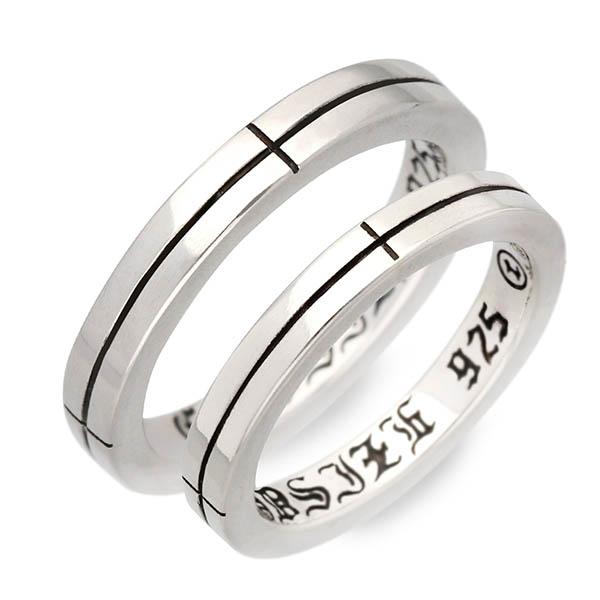 シルバーペアリング GODSIZE ペア カップル お揃い 誕生日 プレゼント