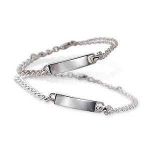 LA PUREZZA シルバー ペアブレスレット ペア プレゼント ラ