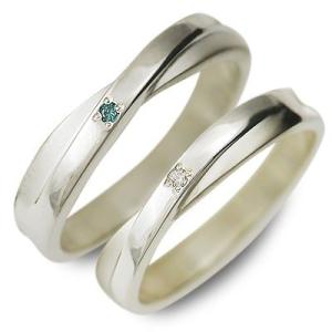 LOVERS SCENE シルバー 婚約指輪 結婚指輪 エンゲージリング ペアリング ダイヤモンド ...