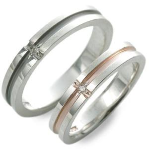 LOVERS SCENE シルバー 婚約指輪 結婚指輪 エンゲージリング ペアリング ダイヤモンド ...