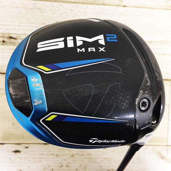 (中古)テーラーメイド SIM2 MAX ドライバー 1W 9° Sフレックス 45.75インチ ヘ...