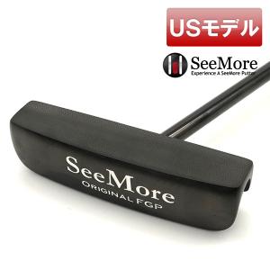 (USモデル)シーモア パター PVD FGP ブレード 34インチ 右利き用 SeeMore ヘッドカバー付属 ゴルフクラブ(新品)