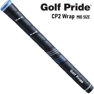 (日本正規品)ゴルフプライド CP2 Wrap ミッドサイズ ゴルフグリップ コアサイズ60R バックラインなし ブラック ゴルフ用品｜jwings