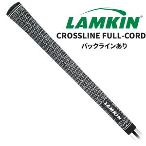 (日本正規品)ラムキン クロスライン フルコード ラバーグリップ バックラインあり 60 ブラックホワイト LAMKIN 101323