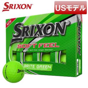 (USモデル)スリクソン ソフトフィール ブライトグリーン ゴルフボール(新品)｜jwings