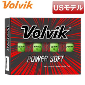 ボルビック ゴルフボール POWER SOFT グリーンカラーボール