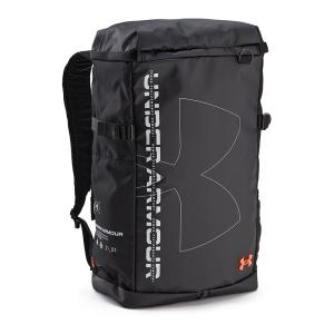 (日本正規品)アンダーアーマー UA ターポリン バックパック 40L ゴルフバッグ ブラック UNDER ARMOUR｜jwings