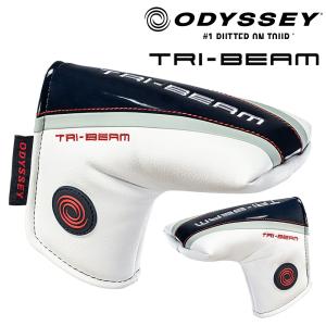 (日本正規品)オデッセイ TRI-BEAM #1 パターカバー ブレード型用  ヘッドカバー ODYSSEY GOLF 5523176｜jwings