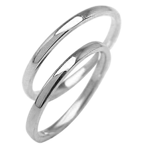 結婚指輪 プラチナ シンプル ストレート マリッジリング ペアリング Pt900 注文製作 プレゼン...