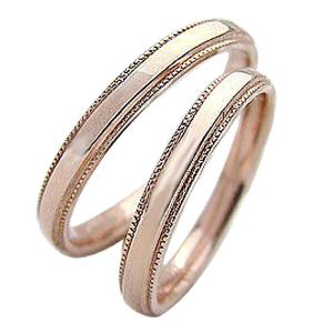 結婚指輪 ミル打ち シンプル マリッジリング ピンクゴールドk18 ペアリング 18金 1 ジュエリーアイ 通販 Yahoo ショッピング