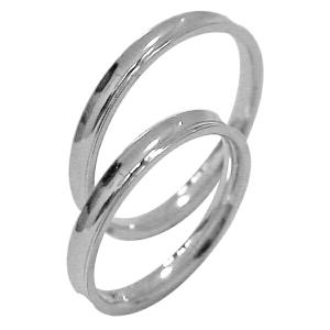 ペアリング プラチナ マリッジリング 結婚指輪 Pt900 2本セット カップル 安い 注文製作 プレゼント ギフト 受注｜jwl-i