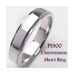 プラチナ900 メンズリング Jewelry i（ジュエリーアイ） プラチナ900 シンプルメンズリング Pt900
