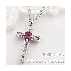 Jewelry i（ジュエリーアイ） プラチナ クロス ネックレス ペンダント 