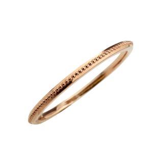 ミルウチリング 指輪 重ね着け 10金 ピンキーリング 1号...