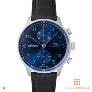 IWC ポルトギーゼクロノグラフ ブルー IW371491 ...