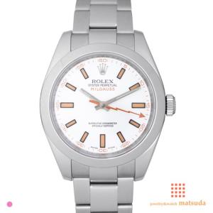 ロレックス 116400 ミルガウス ホワイト V品番 US...