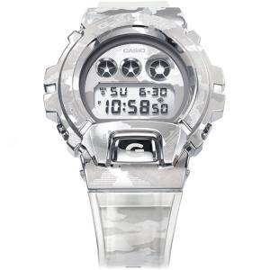 【カシオ正規販売店】[即日発送] CASIO G-SHOCK スケルトンカモフラージュ クリアシルバー SKELETON CAMOUFLAGE 国内正規品 新品 GM-6900SCM-1JF｜jwo-bessho