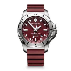 【ビクトリノックス正規販売店】[即日発送][選べる5年延長保証] VICTORINOX イノックス プロフェッショナルダイバー INOX DIVER レッド 正規輸入品 241736