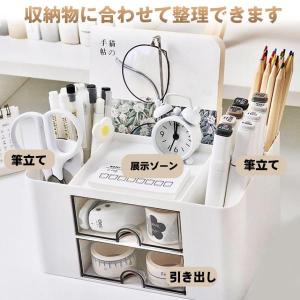 卓上収納 ペン立て 卓上収納ボックス 収納ラッ...の詳細画像5