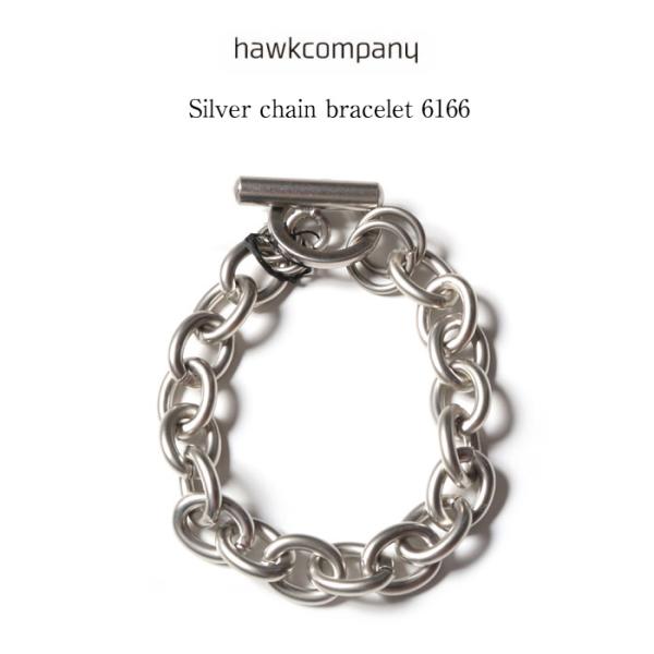 HawkCompany ホークカンパニー h.k.c. シルバー チェーン ブレスレットSilver...