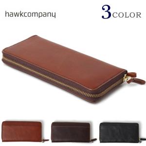 Hawk Company（ホークカンパニー） 二つ折り財布 本革 財布