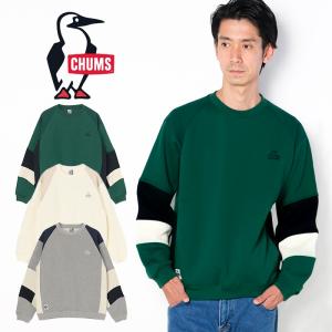 CHUMS（チャムス） パーカー プルオーバー 裏起毛 マイトンパネル