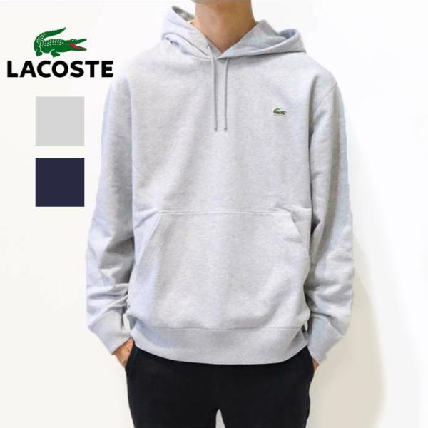 LACOSTE プレミアムスウェットフーディー SH6925-99 パーカー メンズ ブランド ラコ...