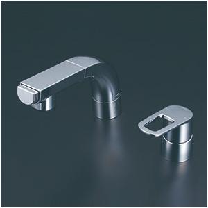 KVK シングル洗髪シャワー 洗面用 混合栓 コンビネーションタイプ 一般