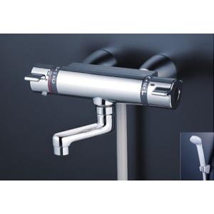 KF800TGN　KVK　サーモスタット式シャワー　80mmパイプ＆スカートソケット　一般地用