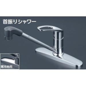 KM5091TF　KVK　シングルレバー式シャワー付混合栓　一般地用