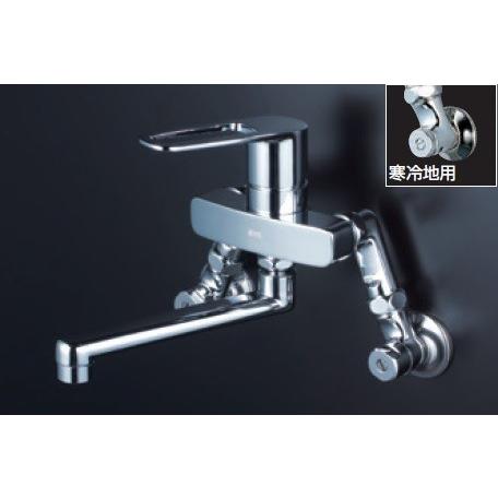 MSK110KEST　KVK　シングルレバー式混合栓　延長ソケット100mm付　　一般地用