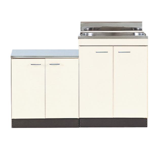 【法人様限定】C46-120G　ニッサンハロー　家庭用セクショナルキッチン　C-type　公団型流し...