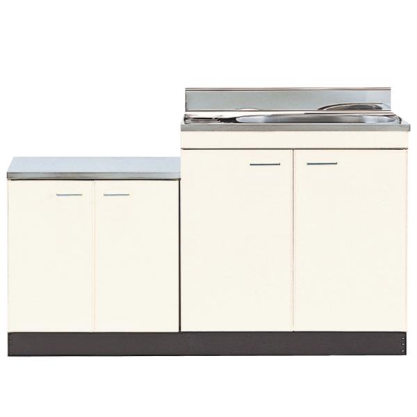 【法人様限定】C46-140G　ニッサンハロー　家庭用セクショナルキッチン　C-type　公団型流し...