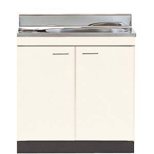 【法人様限定】C46-80　ニッサンハロー　家庭用セクショナルキッチン　C-type　一槽流し台　左...