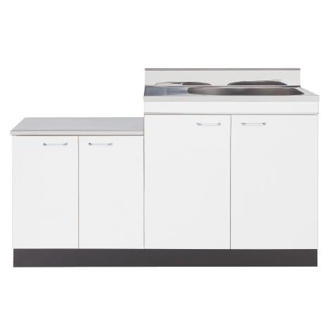 【法人様限定】V46-140G　ニッサンハロー　家庭用セクショナルキッチン　V-type　公団型流し...