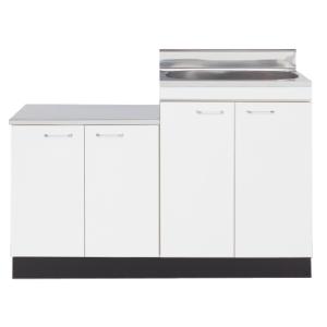 【法人様限定】V55-120G　ニッサンハロー　家庭用セクショナルキッチン　V-type　公団型流し...