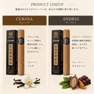 使い捨て電子シガー CUBANA 高級電子タバ...の詳細画像2