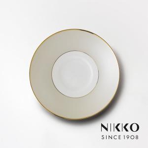 NIKKO(ニッコー) SPANGLES(スパングルス) 兼用皿 〈12471-2231〉 食器 ソーサー 皿 コーヒー 紅茶 プロ仕様 おしゃれ 食洗機可｜jyoei