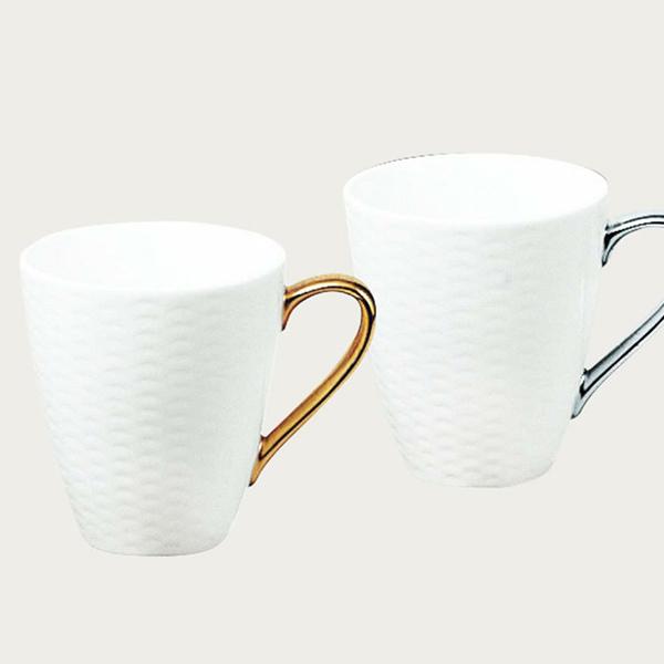 アミ マグカップペア（金・銀） ノリタケ Noritake 食器 〈1605-6L/P94555〉 ...