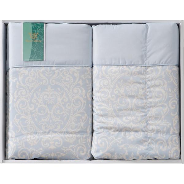 モンブラン 洗える羽毛肌掛ふとん2枚セット 〈5423101〉 布団・ケット