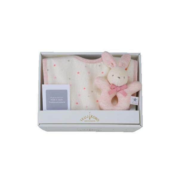 ベビーギフト2点セット(コンペイトウ) ピンク 〈383709〉 SG-r8a