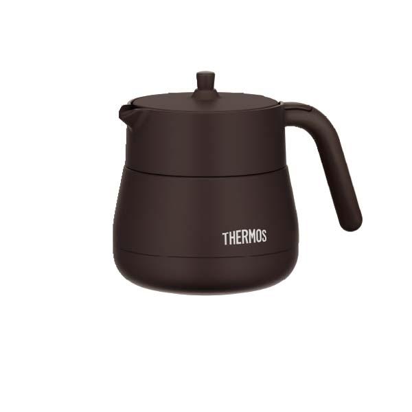 サーモス ティーポット(450ml) ブラウン 〈TTE-450BW〉 SG-r8a