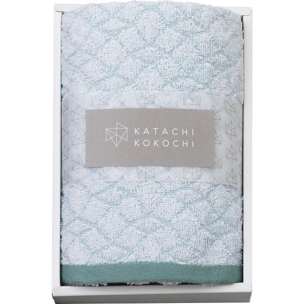 カタチココチ フェイスタオル グリーン  〈K-20503〉 タオルギフトタオルセット 出産祝い 内...