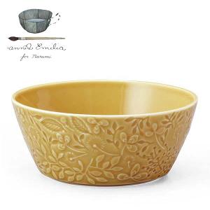 鳴海製陶 アンナエミリア グラタン皿(ミッドサマーメドーアンバー