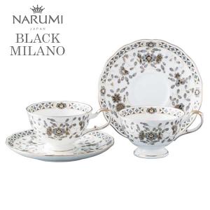 ノリタケ Noritake アミ ティー・コーヒー碗皿ペアセット(金・銀